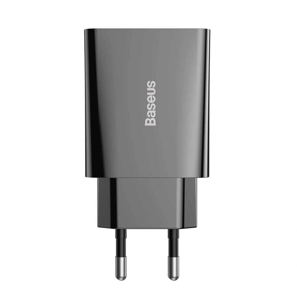Hurtownia GSM - Síťová nabíječka Baseus Speed Mini Quick Charger, USB-C, PD, 3A, 20W (černá) - BSU2819BLK - {ean13} - Hurt
