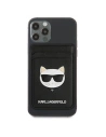 Wholesale Karl Lagerfeld KLWMSCHSFBK Wallet Card Slot Saffiano Choupette Head MagSafe black - KLD560BLK - {ean13} - Hurt