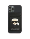 Wholesale Karl Lagerfeld KLWMSKHSFBK Wallet Card Slot Saffiano Karls Head MagSafe black - KLD561BLK - {ean13} - Hurt