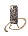 Hurtownia GSM - Guess GUHCN61KCLEO Apple iPhone 11 Leopard hardcase Gold Strap - GUE1060GLD - {ean13} - Hurt