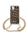 Hurtownia GSM - Guess GUHCN61KCLEO Apple iPhone 11 Leopard hardcase Gold Strap - GUE1060GLD - {ean13} - Hurt
