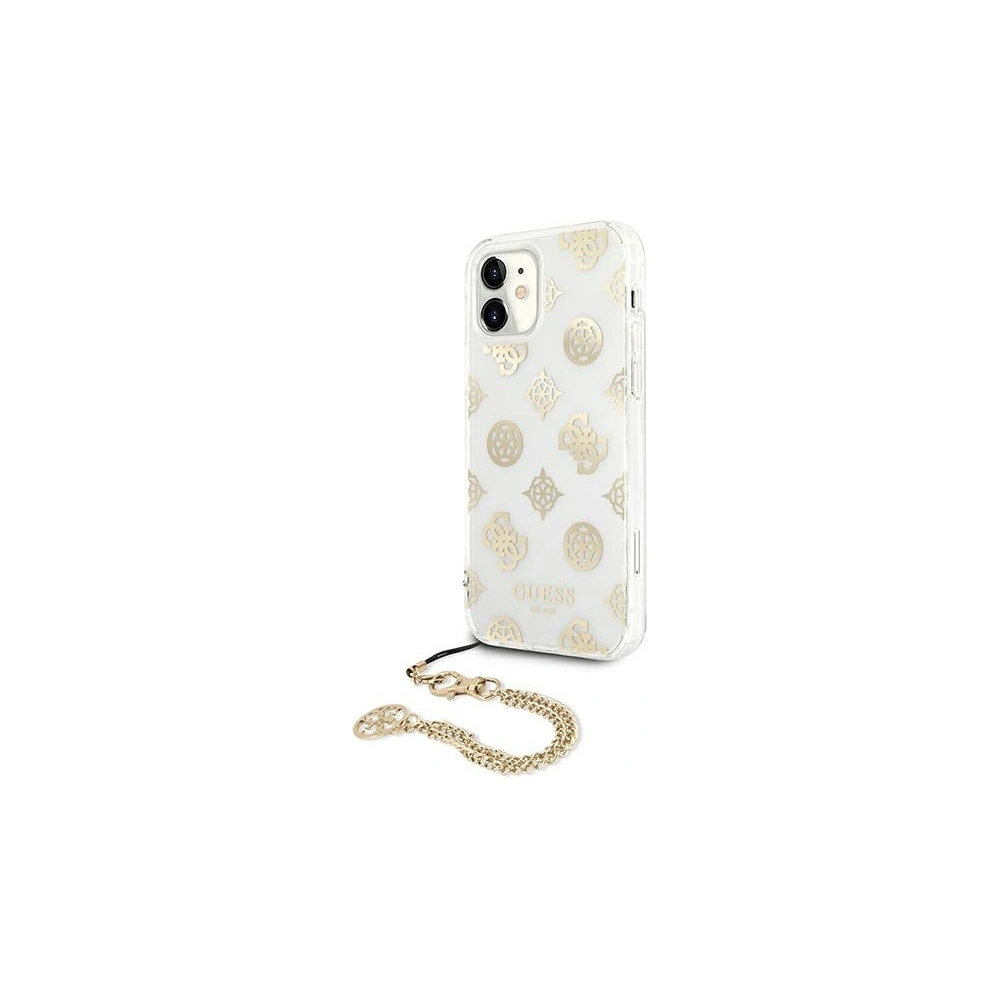 Hurtownia GSM - Etui Guess GUHCN61KSPEGO Apple iPhone 11 zlatý/gold hardcase Peony Chain Collection - GUE1062GLD - {ean13} - Hurt