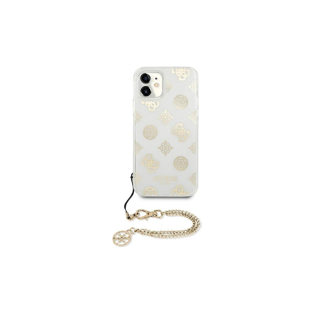 Hurtownia GSM - Etui Guess GUHCN61KSPEGO Apple iPhone 11 zlatý/gold hardcase Peony Chain Collection - GUE1062GLD - {ean13} - Hurt