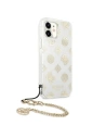 Wholesale Guess GUHCN61KSPEGO Apple iPhone 11 gold hardcase Peony Chain Collection - GUE1062GLD - {ean13} - Hurt