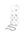 Hurtownia GSM - Etui Guess GUHCN61KSPESI Apple iPhone 11 srebrny/silver hardcase Peony Chain Collection - GUE1063SLV - {ean13} - Hurt