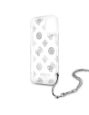Hurtownia GSM - Etui Guess GUHCN61KSPESI Apple iPhone 11 srebrny/silver hardcase Peony Chain Collection - GUE1063SLV - {ean13} - Hurt