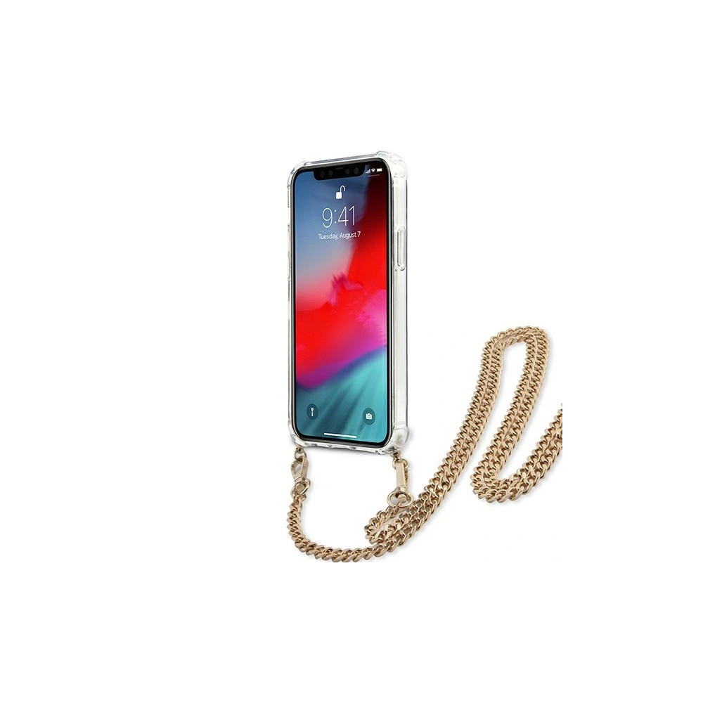 Hurtownia GSM - Etui Guess GUHCP12LKCLEO Apple iPhone 12 Pro Max Leopard hardcase Gold Strap - GUE1066LEO - {ean13} - Hurt