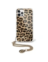 Etui Guess GUHCP12LKSLEO Apple iPhone 12 Pro Max Leopard hardcase Gold Chain