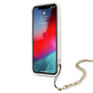 Etui Guess GUHCP12LKSPEGO Apple iPhone 12 Pro Max złoty/gold hardcase Peony Chain Collection