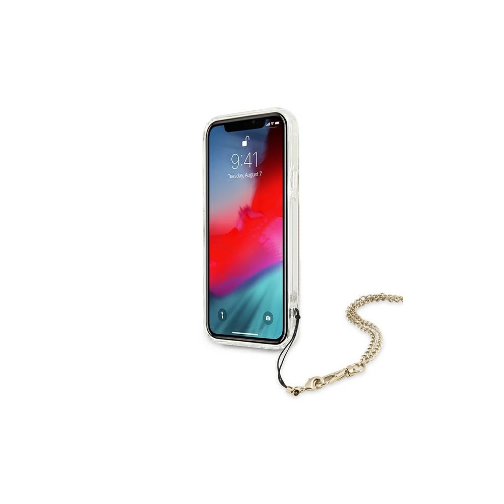 Hurtownia GSM - Etui Guess GUHCP12LKSPEGO Apple iPhone 12 Pro Max złoty/gold hardcase Peony Chain Collection - GUE1068GLD - {ean13} - Hurt