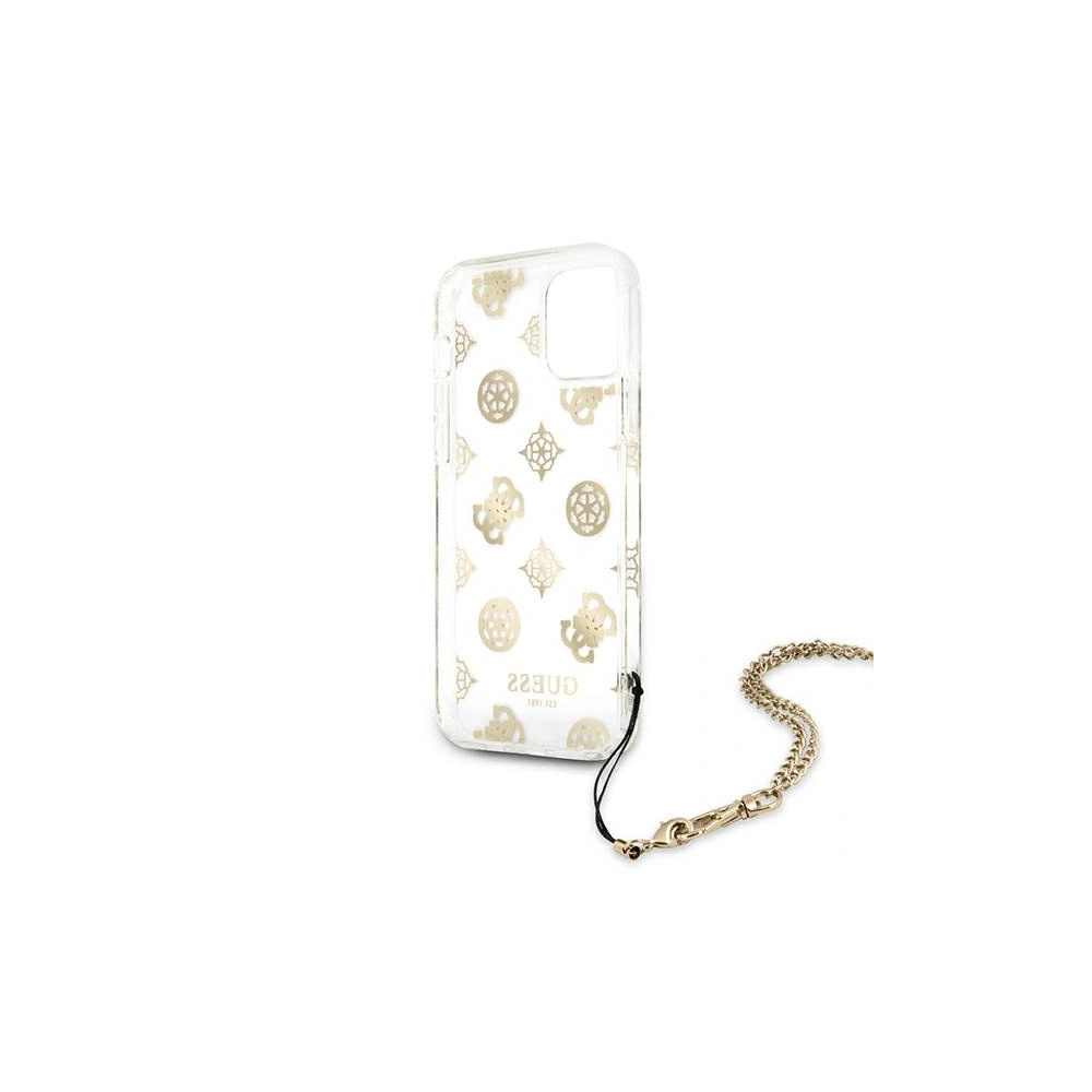 Hurtownia GSM - Etui Guess GUHCP12LKSPEGO Apple iPhone 12 Pro Max złoty/gold hardcase Peony Chain Collection - GUE1068GLD - {ean13} - Hurt