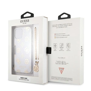 Etui Guess GUHCP12LKSPEGO Apple iPhone 12 Pro Max złoty/gold hardcase Peony Chain Collection