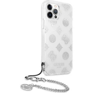 Hurtownia GSM - Etui Guess GUHCP12LKSPESI Apple iPhone 12 Pro Max stříbrný/silver hardcase Peony Chain Collection - GUE1069SLV - {ean13} - Hurt