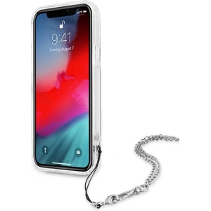 Hurtownia GSM - Etui Guess GUHCP12LKSPESI Apple iPhone 12 Pro Max stříbrný/silver hardcase Peony Chain Collection - GUE1069SLV - {ean13} - Hurt