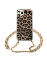Hurtownia GSM - Etui Guess GUHCP12MKCLEO Apple iPhone 12/12 Pro Leopard hardcase Gold Strap - GUE1072LEO - {ean13} - Hurt