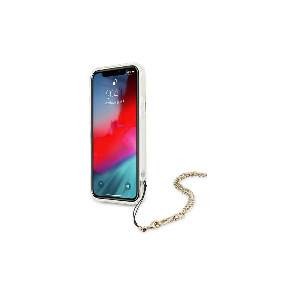 Hurtownia GSM - Etui Guess GUHCP12MKSPEGO Apple iPhone 12/12 Pro złoty/gold hardcase Peony Chain Collection - GUE1074GLD - {ean13} - Hurt