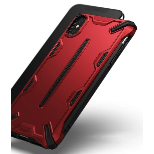 Etui Ringke Dual-X iPhone XS Max 6.5 Iron Red
