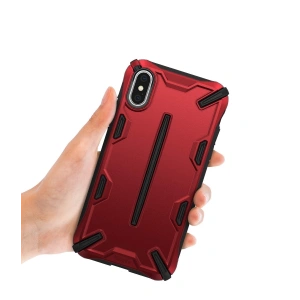 Etui Ringke Dual-X iPhone XS Max 6.5 Iron Red
