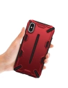 Hurtownia GSM - Etui Ringke Dual-X iPhone XS Max 6.5 Iron Red - RGK770RED - {ean13} - Hurt