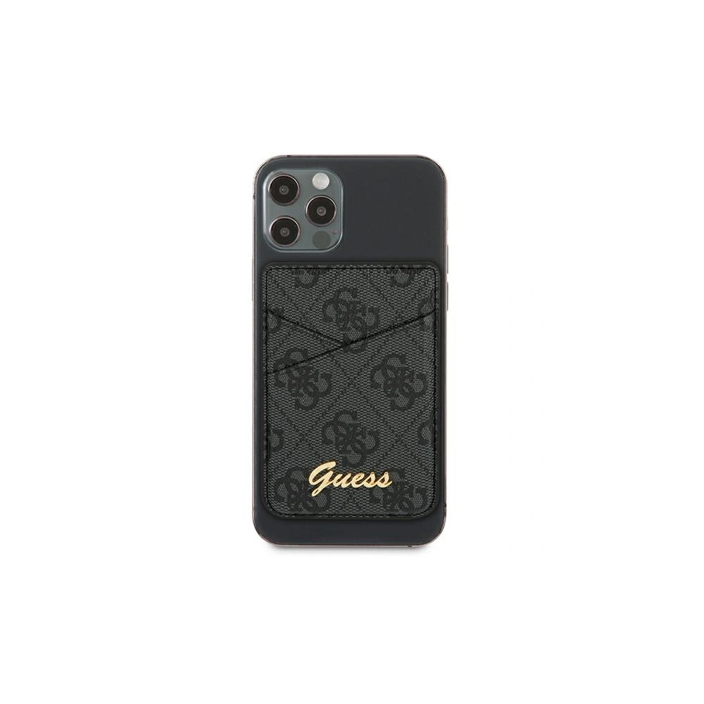 Hurtownia GSM - Kieszeń na karty Guess Wallet Card Slot GUWMS4GTLBK MagSafe 4G szary/grey - GUE1080GRY - {ean13} - Hurt