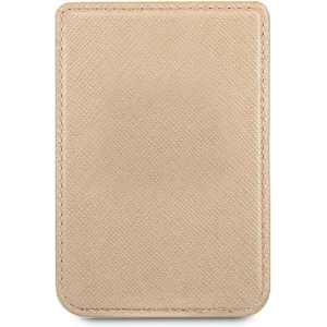 Hurtownia GSM - Kapsa na karty Guess Wallet Card Slot GUWMSSASLGO MagSafe Saffiano zlatý/gold - GUE1083GLD - {ean13} - Hurt