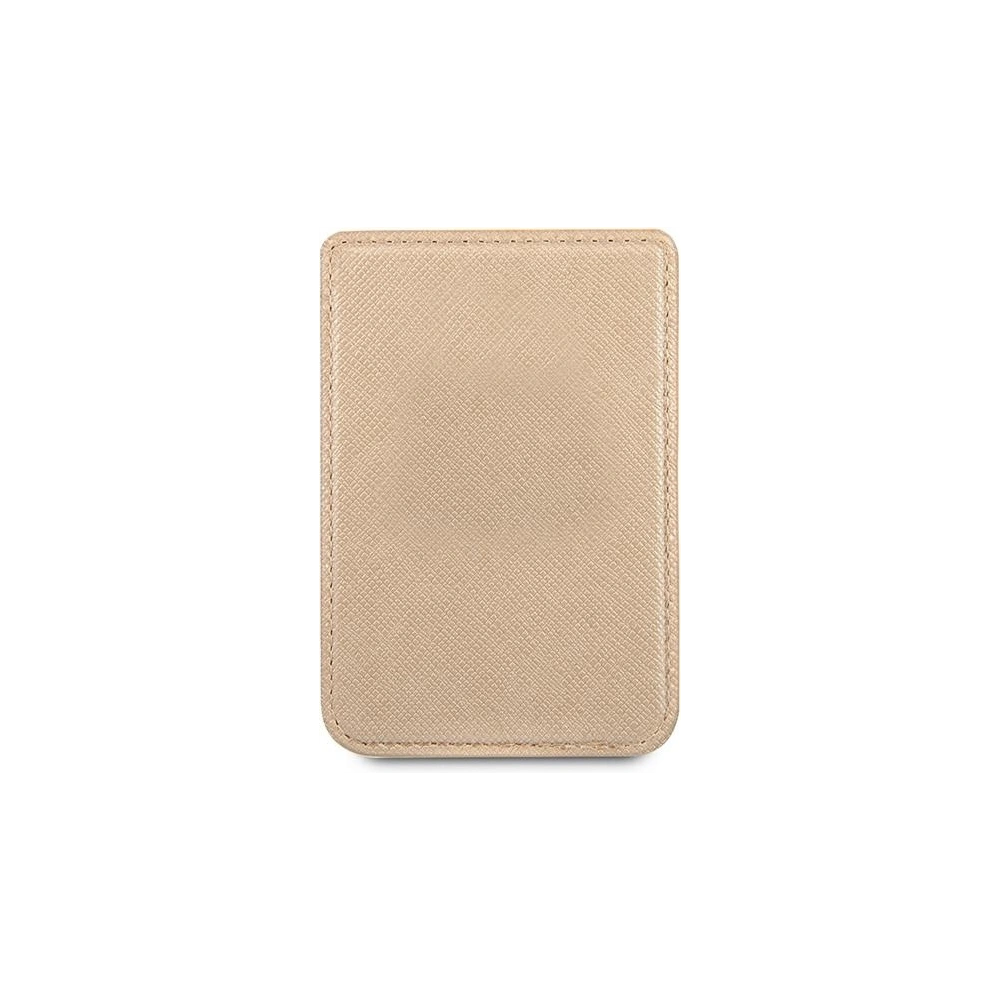 Hurtownia GSM - Kapsa na karty Guess Wallet Card Slot GUWMSSASLGO MagSafe Saffiano zlatý/gold - GUE1083GLD - {ean13} - Hurt