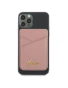 Hurtownia GSM - Kieszeń na karty Guess Wallet Card Slot GUWMSSASLPI MagSafe Saffiano różowy/pink - GUE1084PNK - {ean13} - Hurt