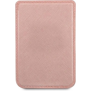 Hurtownia GSM - Kapsa na karty Guess Peněženka Karta Slot GUWMSSASLPI MagSafe Saffiano růžová/pink - GUE1084PNK - {ean13} - Hurt