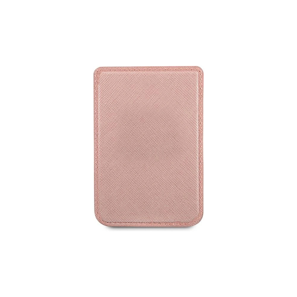 Wholesale Guess Wallet Card Slot GUWMSSASLPI MagSafe Saffiano pink - GUE1084PNK - {ean13} - Hurt