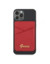 Hurtownia GSM - Kieszeń na karty Guess Wallet Card Slot GUWMSSASLRE MagSafe Saffiano czerwony/red - GUE1085RED - {ean13} - Hurt