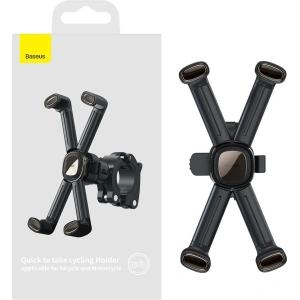 Hurtownia GSM - Uchwyt rowerowy Baseus Quick do telefonów (czarny) - BSU2820BLK - {ean13} - Hurt