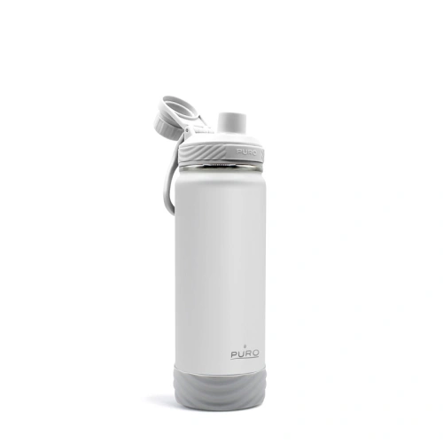 Butelka termiczna ze stali nierdzewnej PURO Outdoor 500 ml (Light Grey)