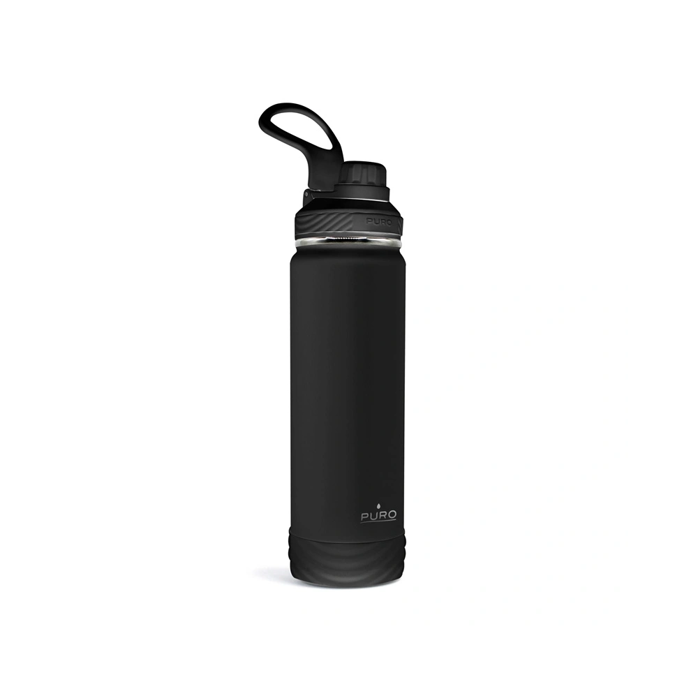 Hurtownia GSM - Termos z nerezové oceli PURO Outdoor 750 ml (černý) - PUR439BLK - {ean13} - Hurt