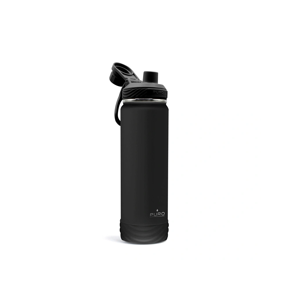 Hurtownia GSM - Termos z nerezové oceli PURO Outdoor 750 ml (černý) - PUR439BLK - {ean13} - Hurt