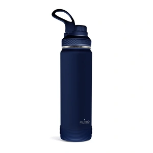 Hurtownia GSM - Butelka termiczna ze stali nierdzewnej PURO Outdoor 750 ml (Dark Blue) - PUR440BLU - {ean13} - Hurt