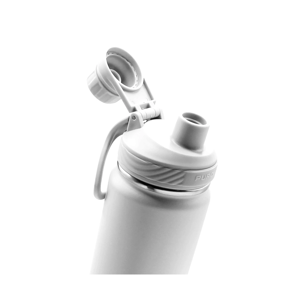 Hurtownia GSM - Termos z nerezové oceli PURO Outdoor 750 ml (Světle šedý) - PUR441GRY - {ean13} - Hurt