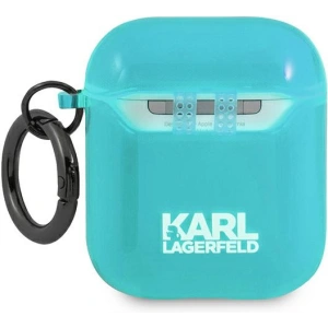 Hurtownia GSM - Etui Karl Lagerfeld KLA2UCHFL Apple AirPods kryt modrý/blue Choupette - KLD562BLU - {ean13} - Hurt