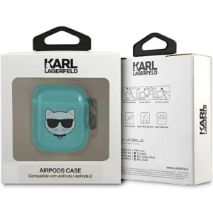 Hurtownia GSM - Etui Karl Lagerfeld KLA2UCHFL Apple AirPods kryt modrý/blue Choupette - KLD562BLU - {ean13} - Hurt