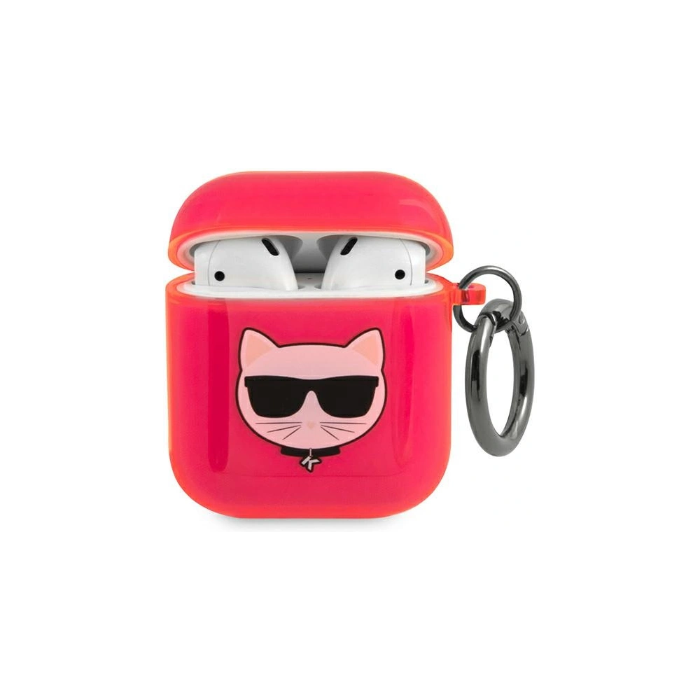 Hurtownia GSM - Etui Karl Lagerfeld KLA2UCHFP Apple AirPods cover różowy/pink Choupette - KLD564PNK - {ean13} - Hurt
