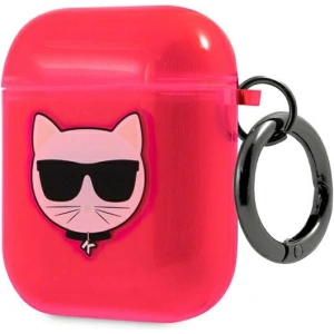 Hurtownia GSM - Etui Karl Lagerfeld KLA2UCHFP Apple AirPods kryt růžový/pink Choupette - KLD564PNK - {ean13} - Hurt
