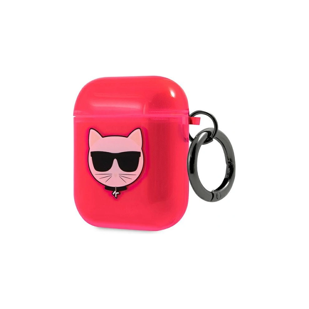 Wholesale Karl Lagerfeld KLA2UCHFP Apple AirPods cover pink Choupette - KLD564PNK - {ean13} - Hurt