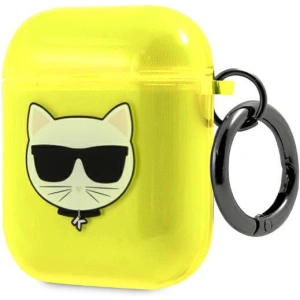 Hurtownia GSM - Etui Karl Lagerfeld KLA2UCHFY Apple AirPods kryt žlutý/yellow Choupette - KLD565YEL - {ean13} - Hurt