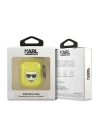 Wholesale Karl Lagerfeld KLA2UCHFY Apple AirPods cover yellow Choupette - KLD565YEL - {ean13} - Hurt