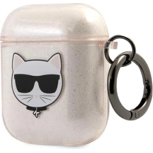 Hurtownia GSM - Etui Karl Lagerfeld KLA2UCHGD Apple AirPods kryt zlatý/gold Glitter Choupette - KLD566GLD - {ean13} - Hurt