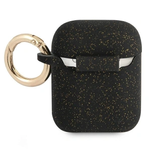 Hurtownia GSM - Etui Guess GUA2SGGEK Apple AirPods obal černý/black silikonový lesklý - GUE1087BLK - {ean13} - Hurt