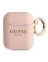 Hurtownia GSM - Etui Guess GUA2SGGEP Apple AirPods cover różowy/pink Silicone Glitter - GUE1088PNK - {ean13} - Hurt
