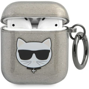 Hurtownia GSM - Etui Karl Lagerfeld KLA2UCHGK Apple AirPods kryt černý/black Glitter Choupette - KLD567BLK - {ean13} - Hurt
