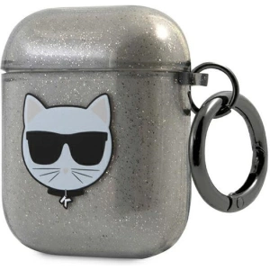 Hurtownia GSM - Etui Karl Lagerfeld KLA2UCHGK Apple AirPods kryt černý/black Glitter Choupette - KLD567BLK - {ean13} - Hurt