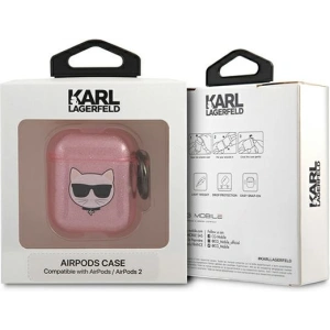 Hurtownia GSM - Etui Karl Lagerfeld KLA2UCHGP Apple AirPods kryt růžový/pink Glitter Choupette - KLD568PNK - {ean13} - Hurt