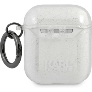 Hurtownia GSM - Etui Karl Lagerfeld KLA2UCHGS Apple AirPods obal stříbrný/silver Glitter Choupette - KLD569SLV - {ean13} - Hurt